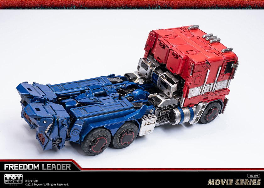 Toy World Tw F09 Freedom Leader Unofficial Movie Scale Cybertron Optimus Prime  (30 of 34)